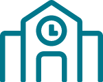 Icon of schoolhouse