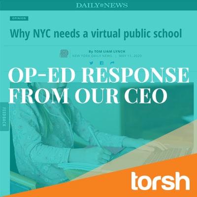 Op-Ed Virtual Schools in NYC