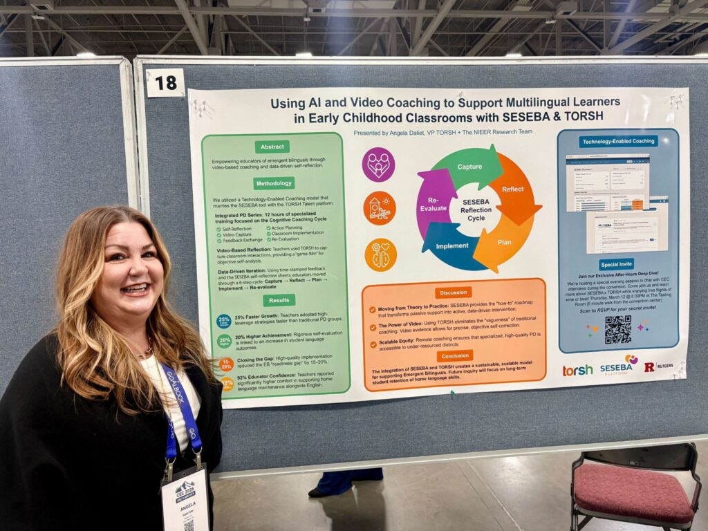 TORSH team presenting multilingual learner research at the 2026 Council for Exceptional Children conference